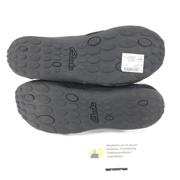 Collection by Clarks Casual Slip On Ballet Flat Womens Size 8 13291 Black - Picture 9 of 9